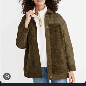 Madewell hybrid Sherpa jacket